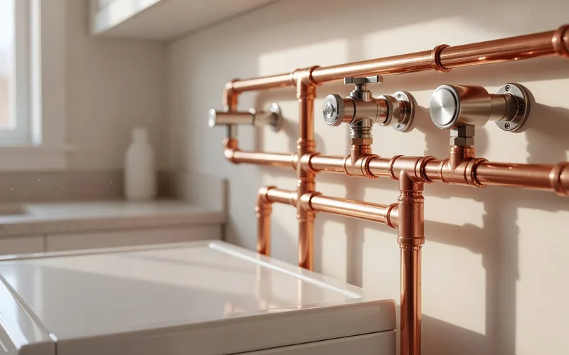 Plumber service scope; abstract or generic visuals only, no fake customer photos.